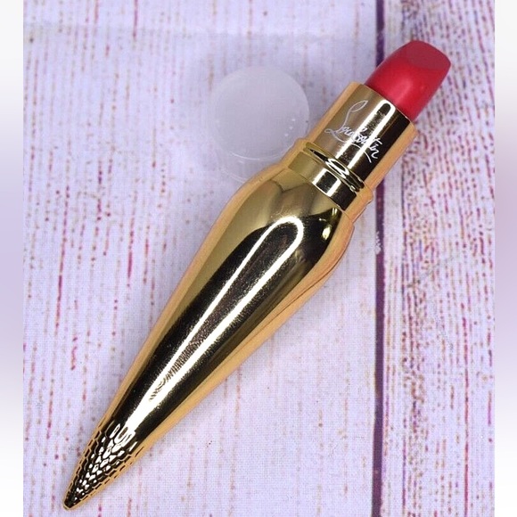 Christian Louboutin Lip Velvet Matte Lipstick MISS LOUBI (600) Plastic Lid